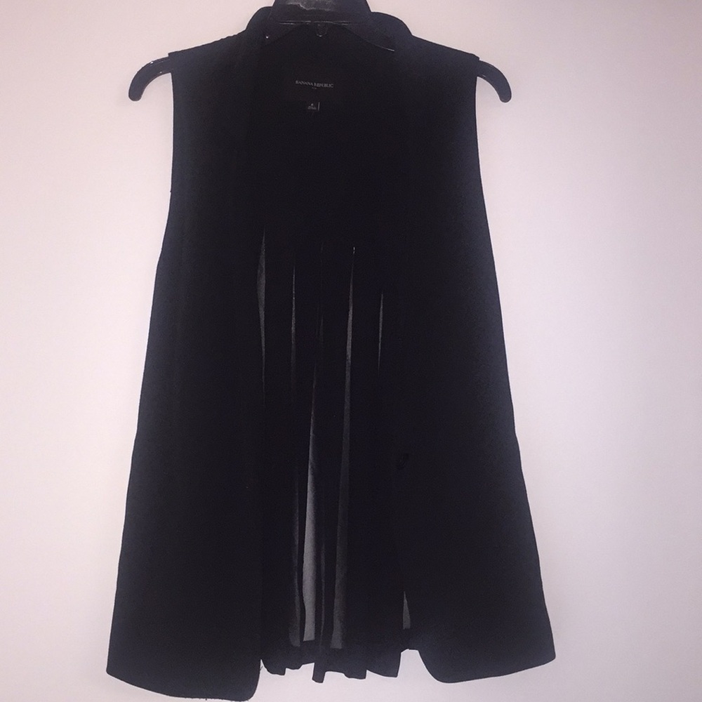 Banana Republic draped vest